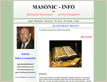 Tablet Screenshot of masonic-info.com